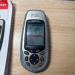 Magellan Outdoors Meridian Color GPS Navigator - Black and Silver
